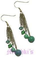 Glass Beaded Earring - click here for large view